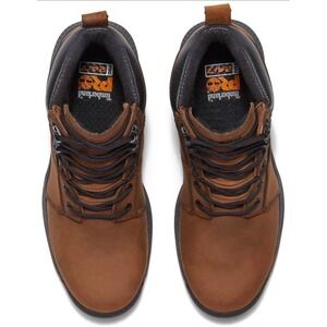 Timberland PRO Montauk 6 Inch Soft Toe Work Boots Brown Mens 8.5W TB0A66DQEM4